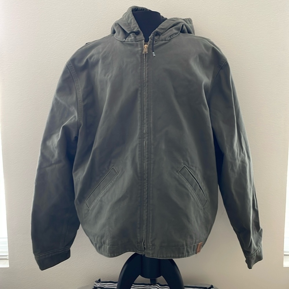 Carhartt Duck Canvas Nylon Lined Jacket Size XXL